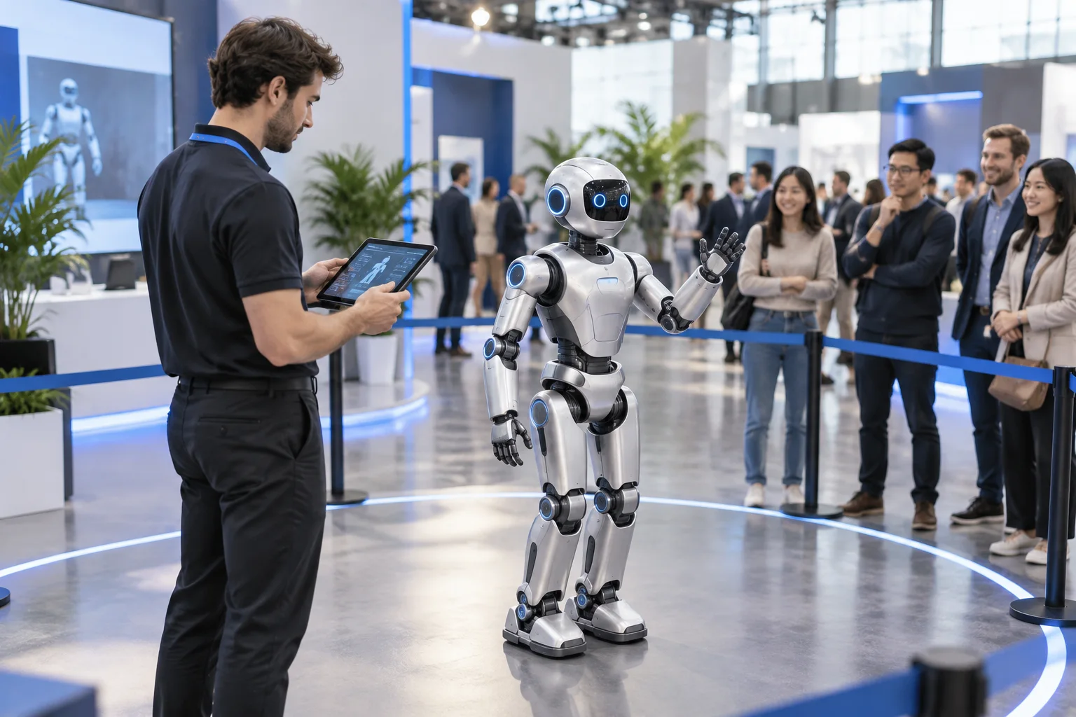 操作者付きロボットレンタル