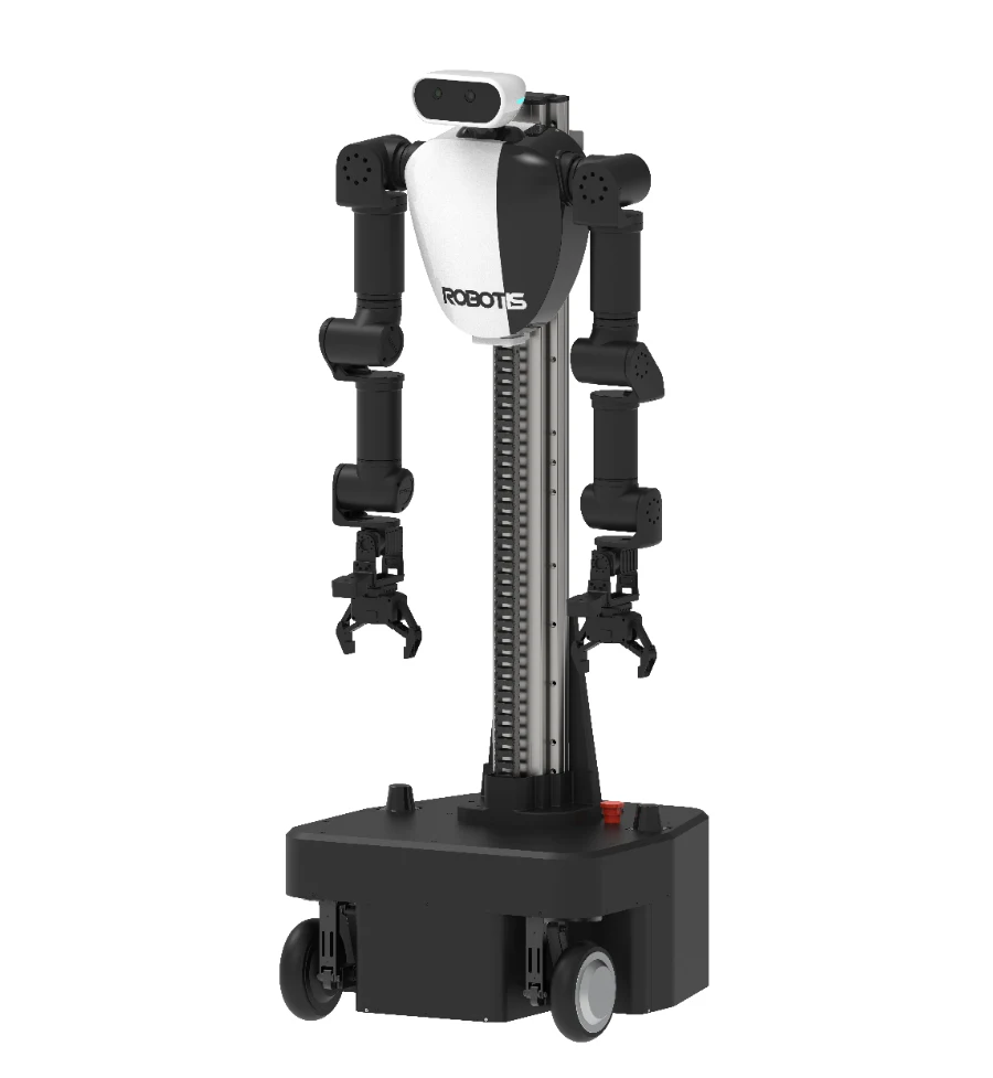 Dual arms and moving base of ROBOTIS AI Worker FFW-SG2