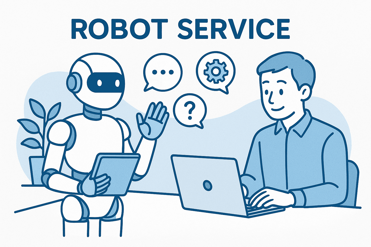 AI 로봇 도입 지원 서비스